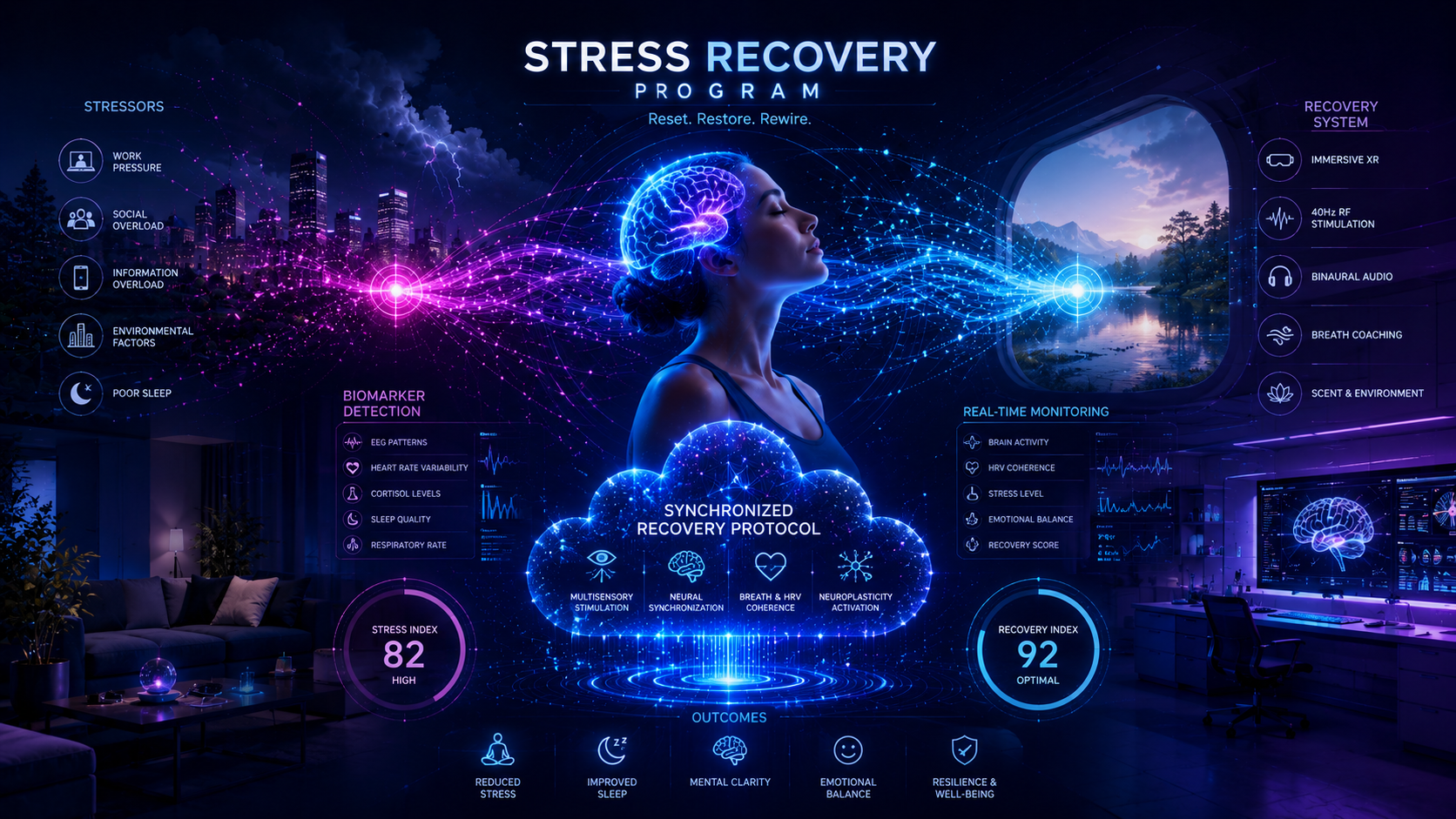 Stress recovery and emotional regulation program